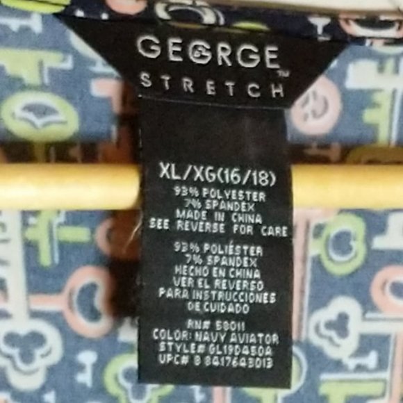 George Stretch Navy Aviator Dress - Size XL (16/18) - Picture 3 of 3